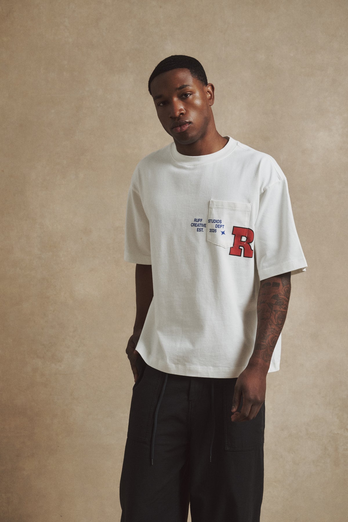 Western Pocket Oversized Tee
