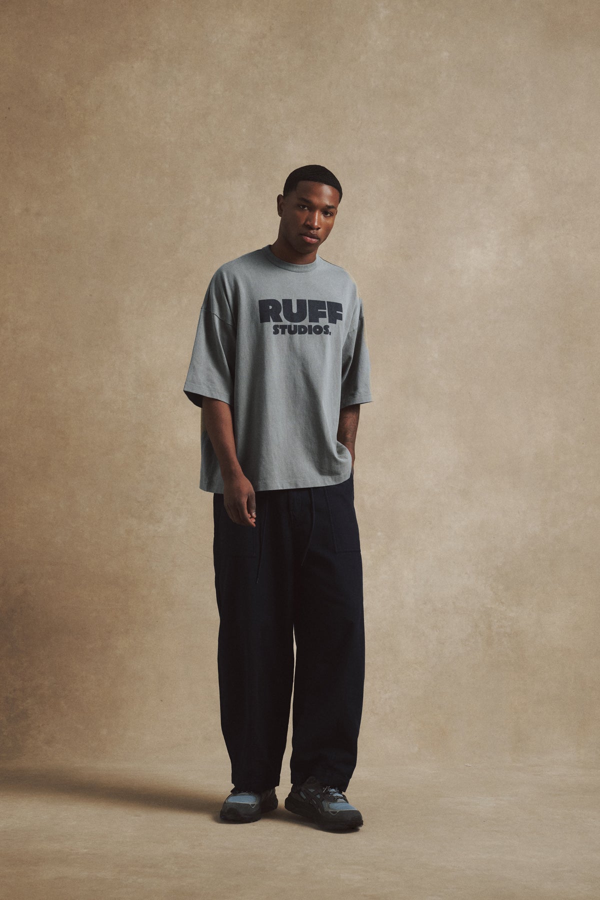 Block Letter Oversized Tee