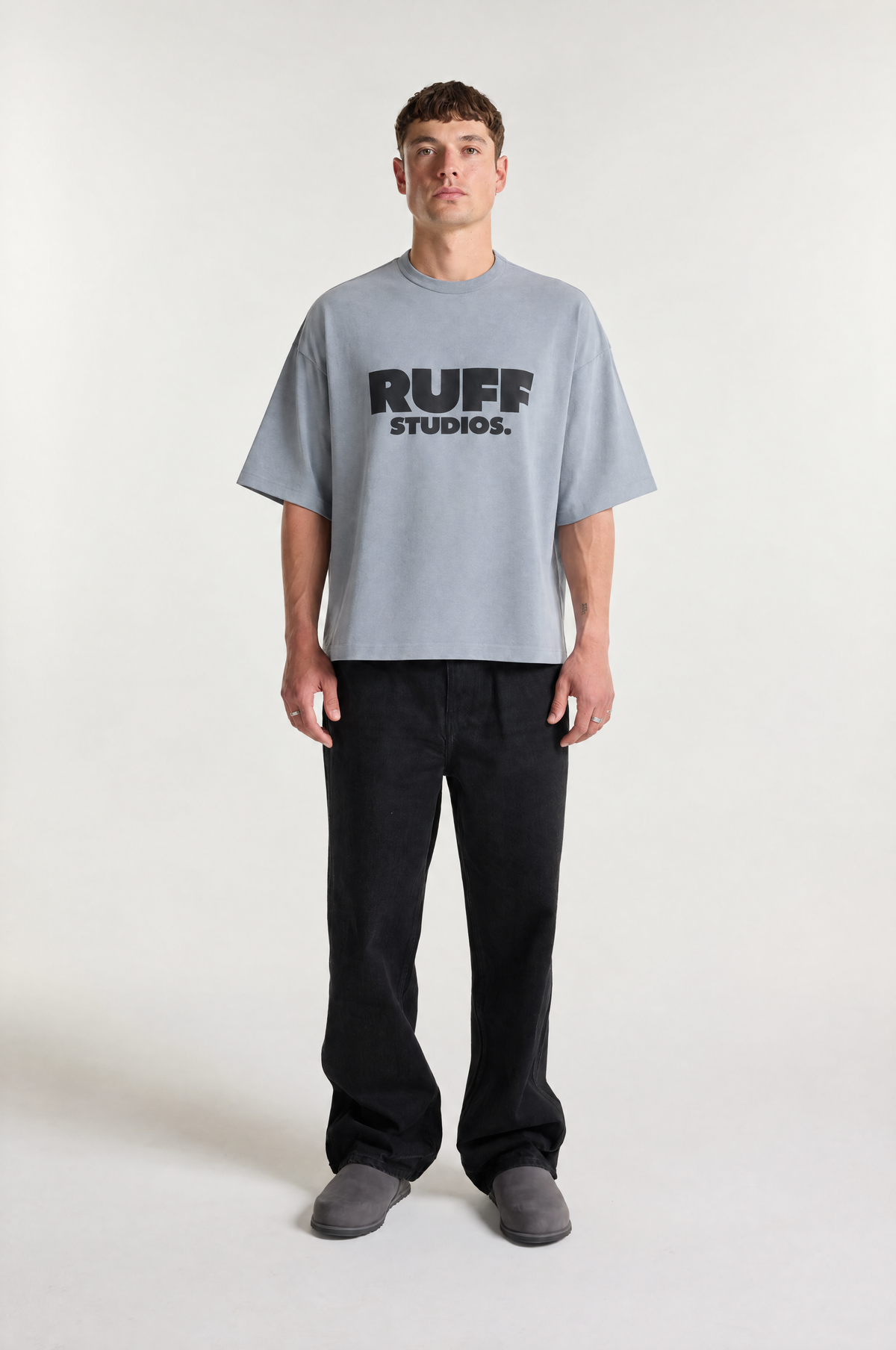 Block Letter Oversized Tee