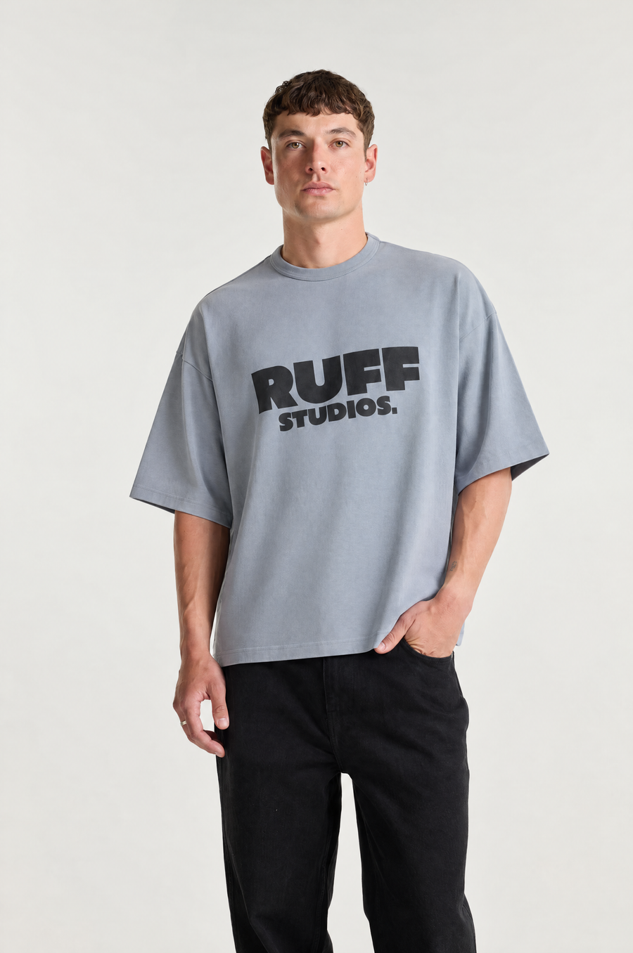 Block Letter Oversized Tee
