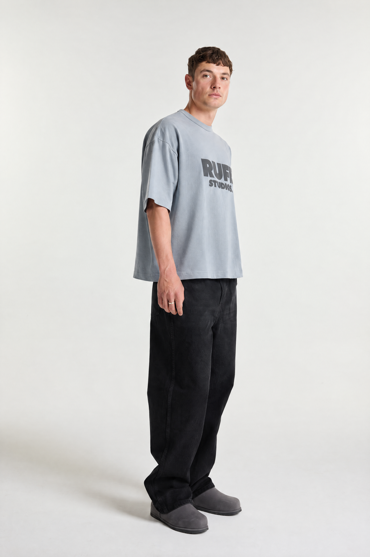 Block Letter Oversized Tee