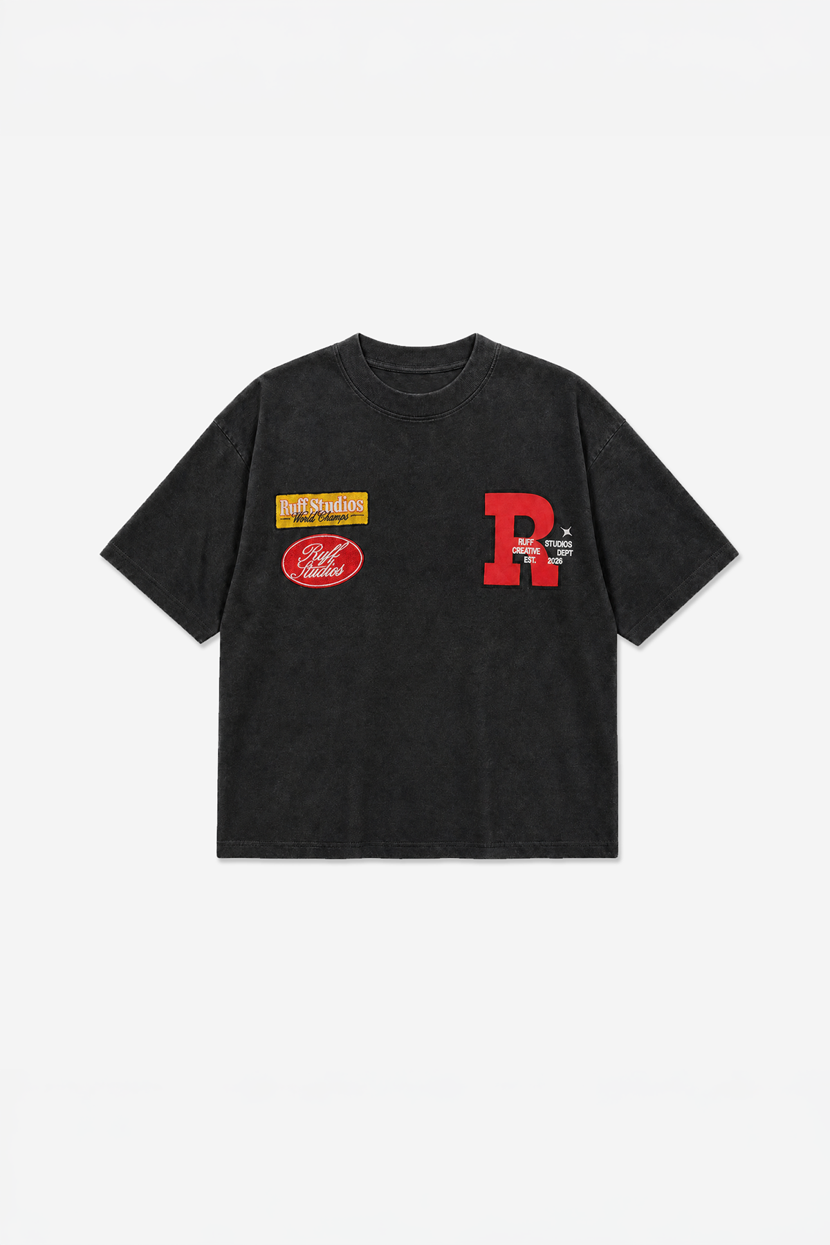 Patch Cropped Tee