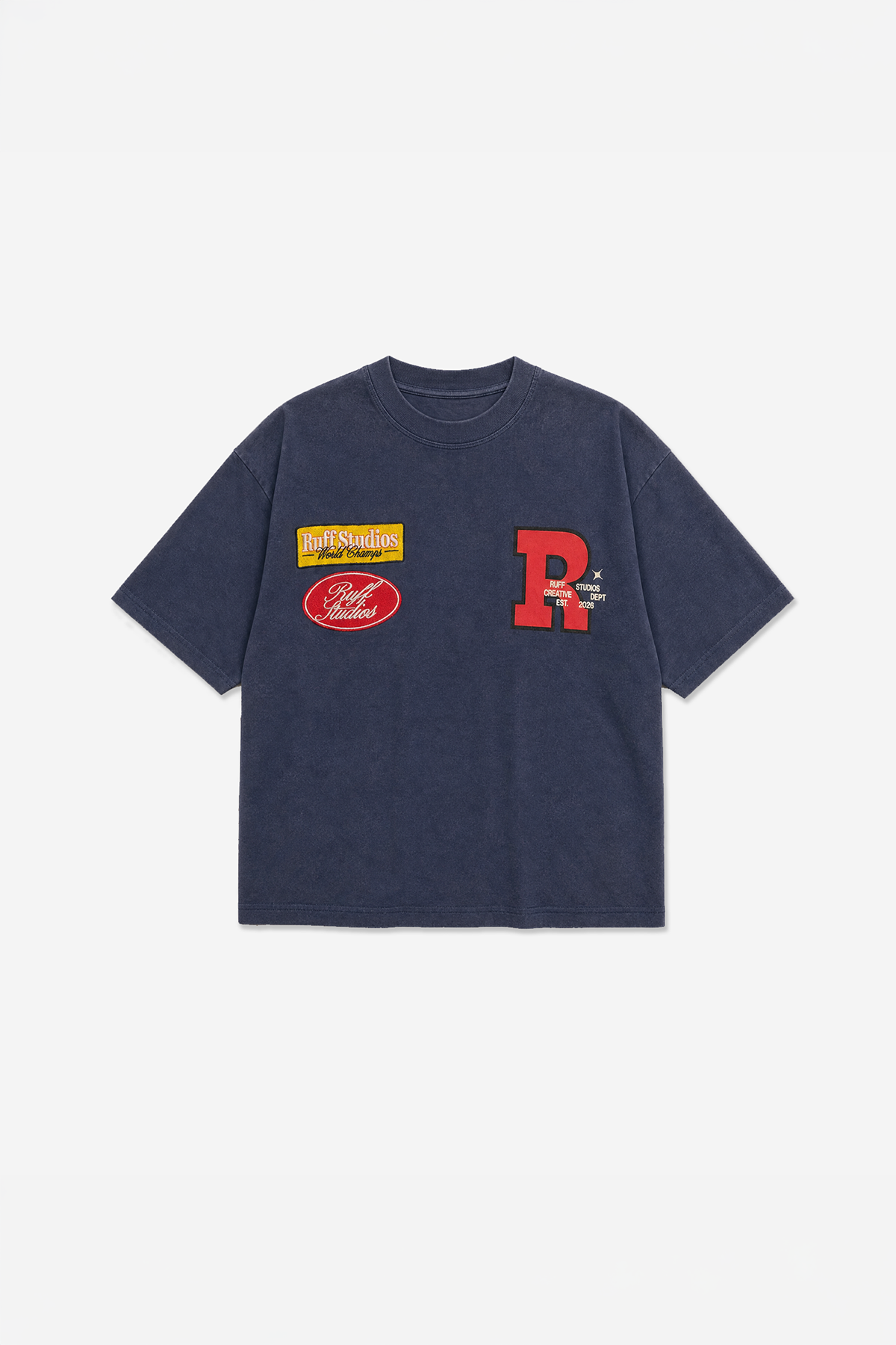 Patch Cropped Tee