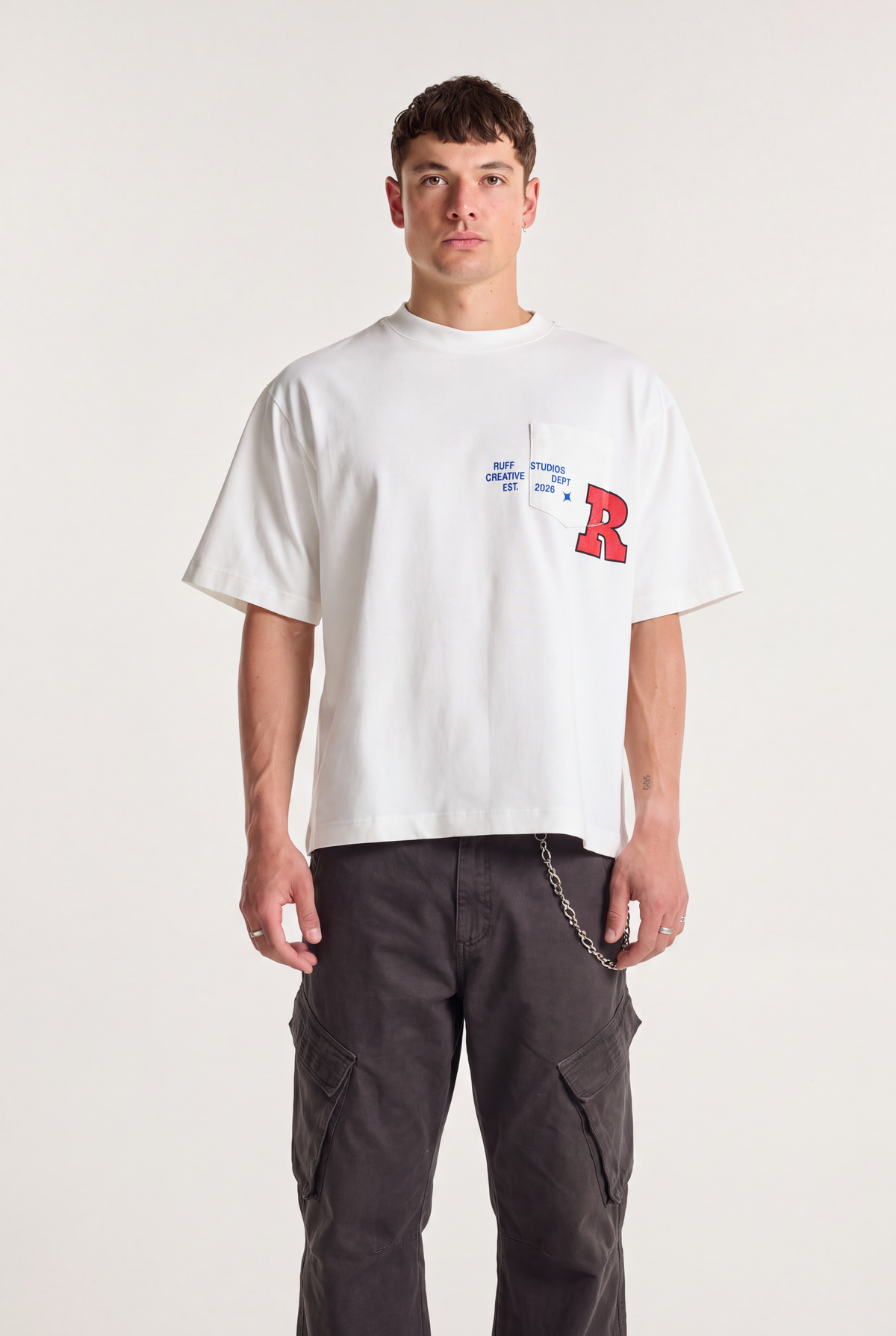 Western Pocket Oversized Tee