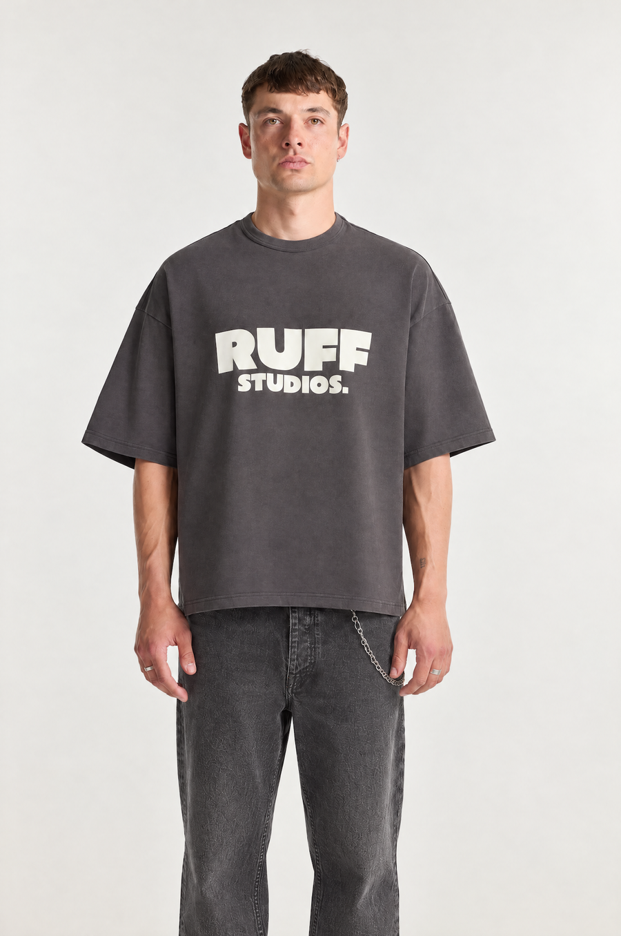 Block Letter Oversized Tee
