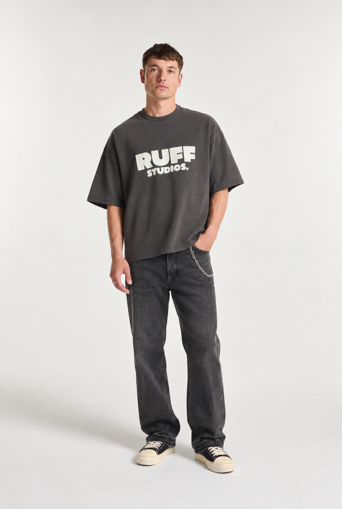 Block Letter Oversized Tee