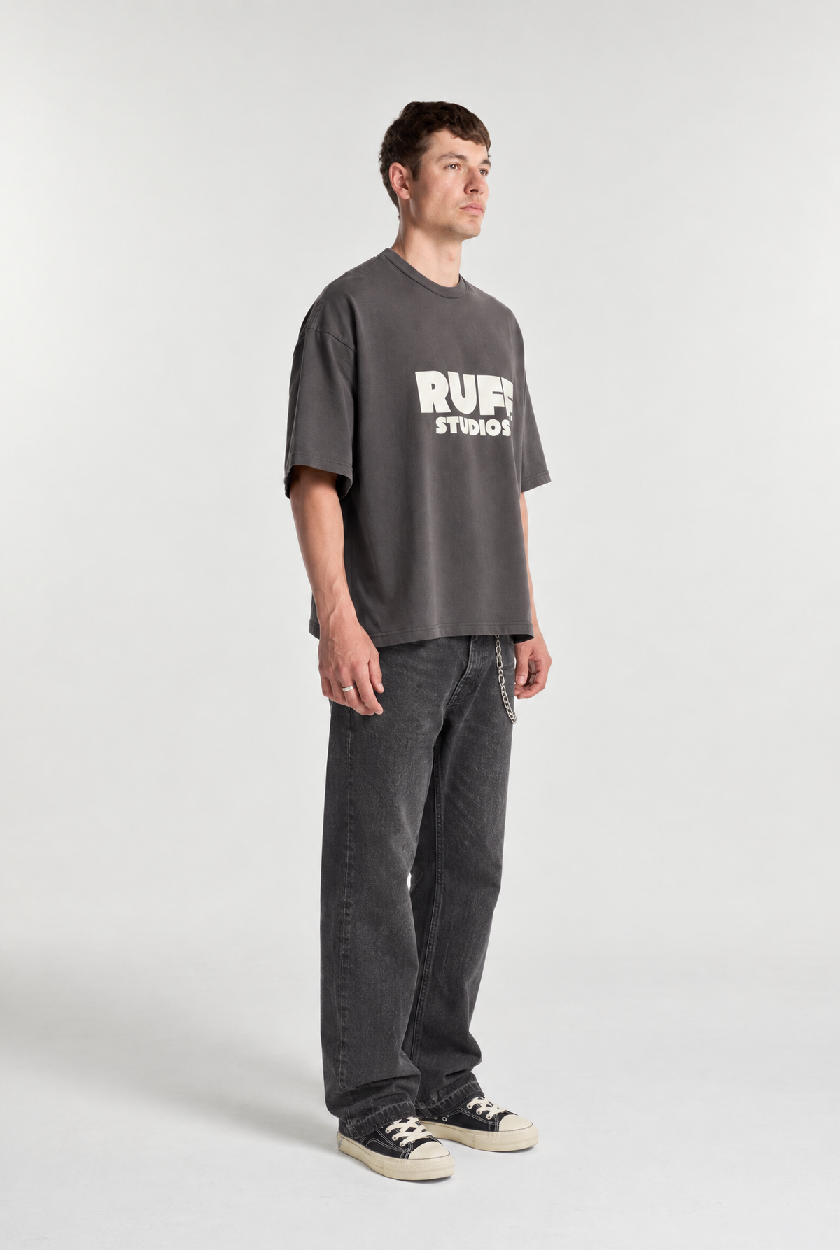 Block Letter Oversized Tee