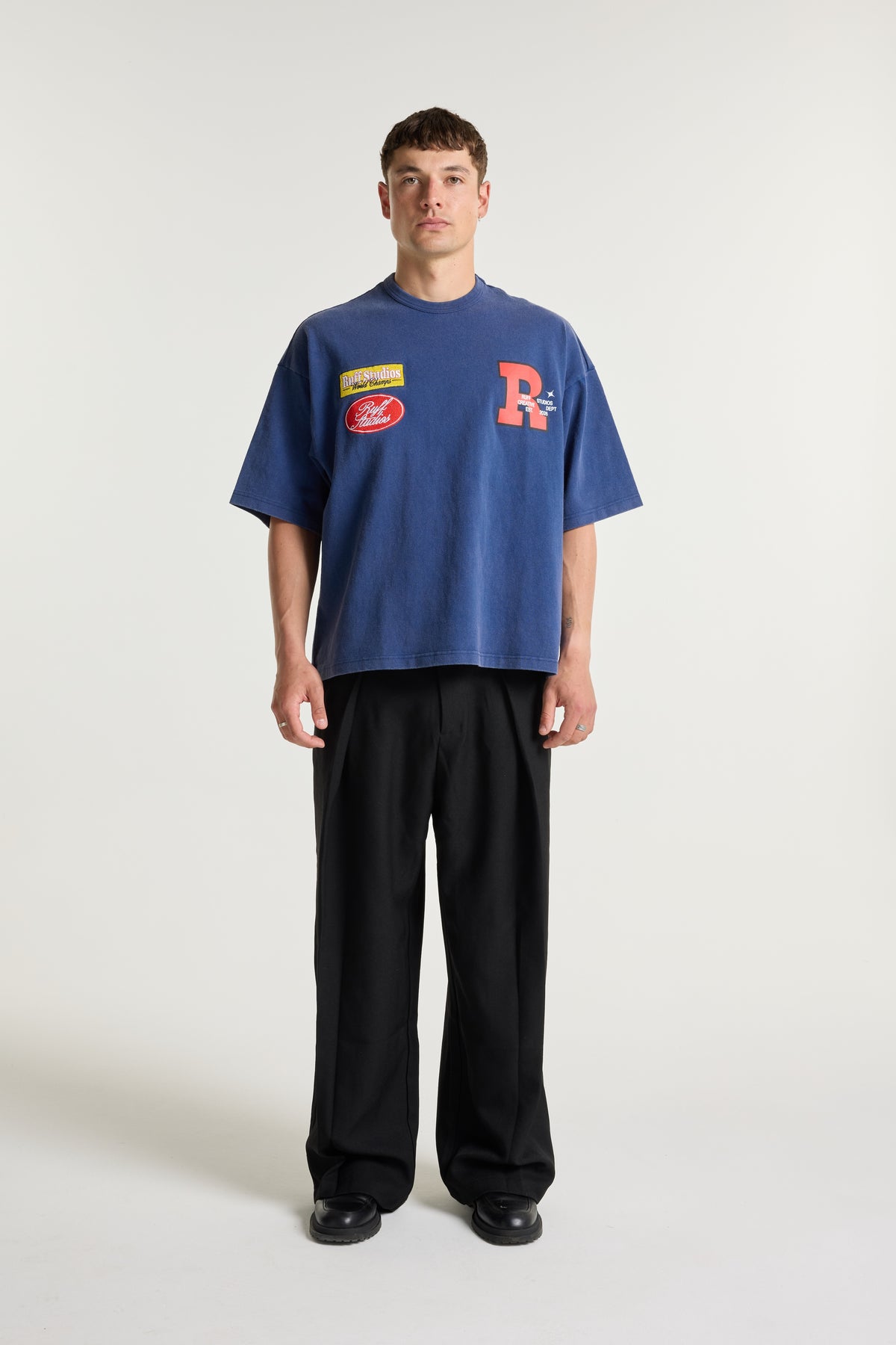 Patch Cropped Tee