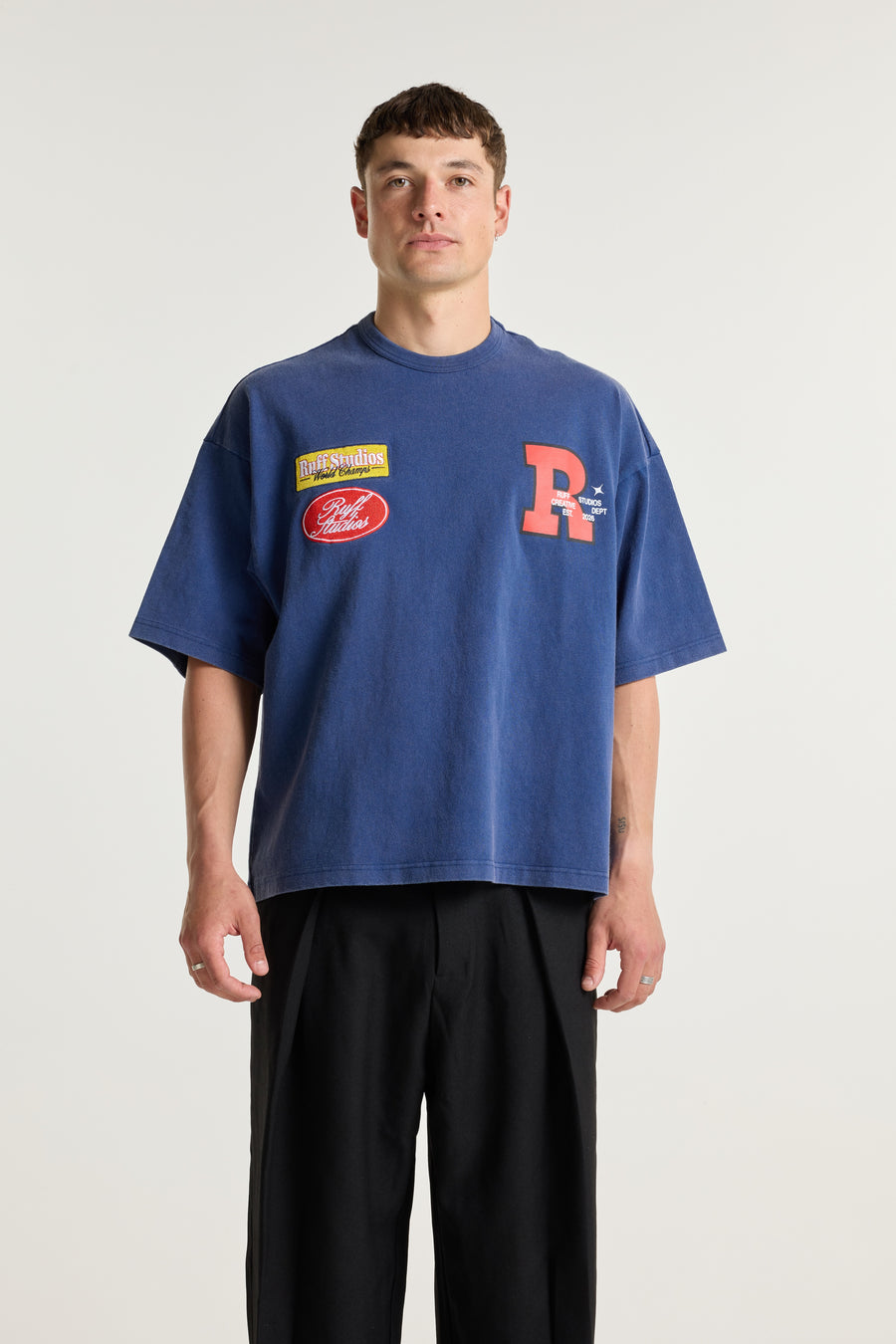 Patch Cropped Tee