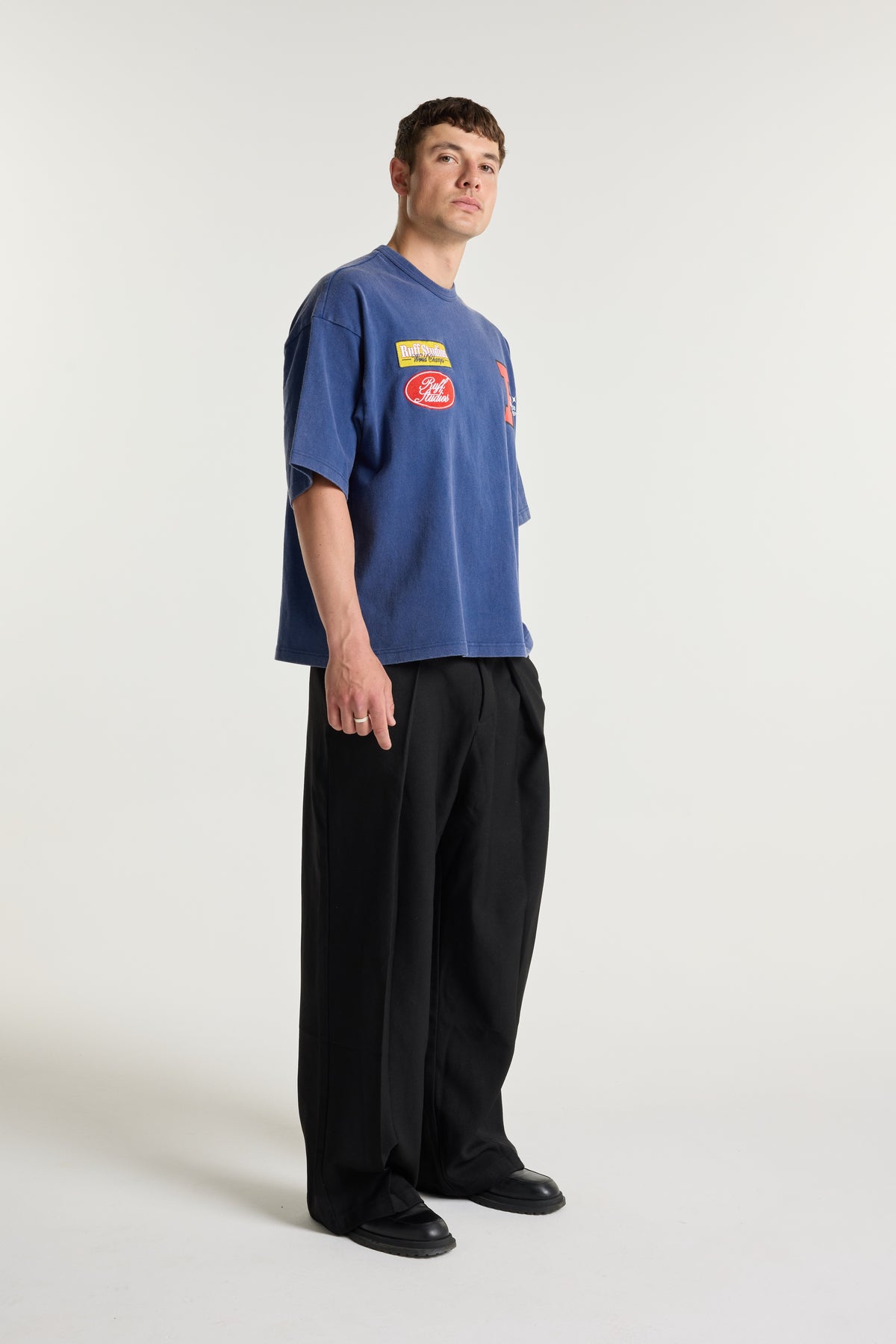 Patch Cropped Tee