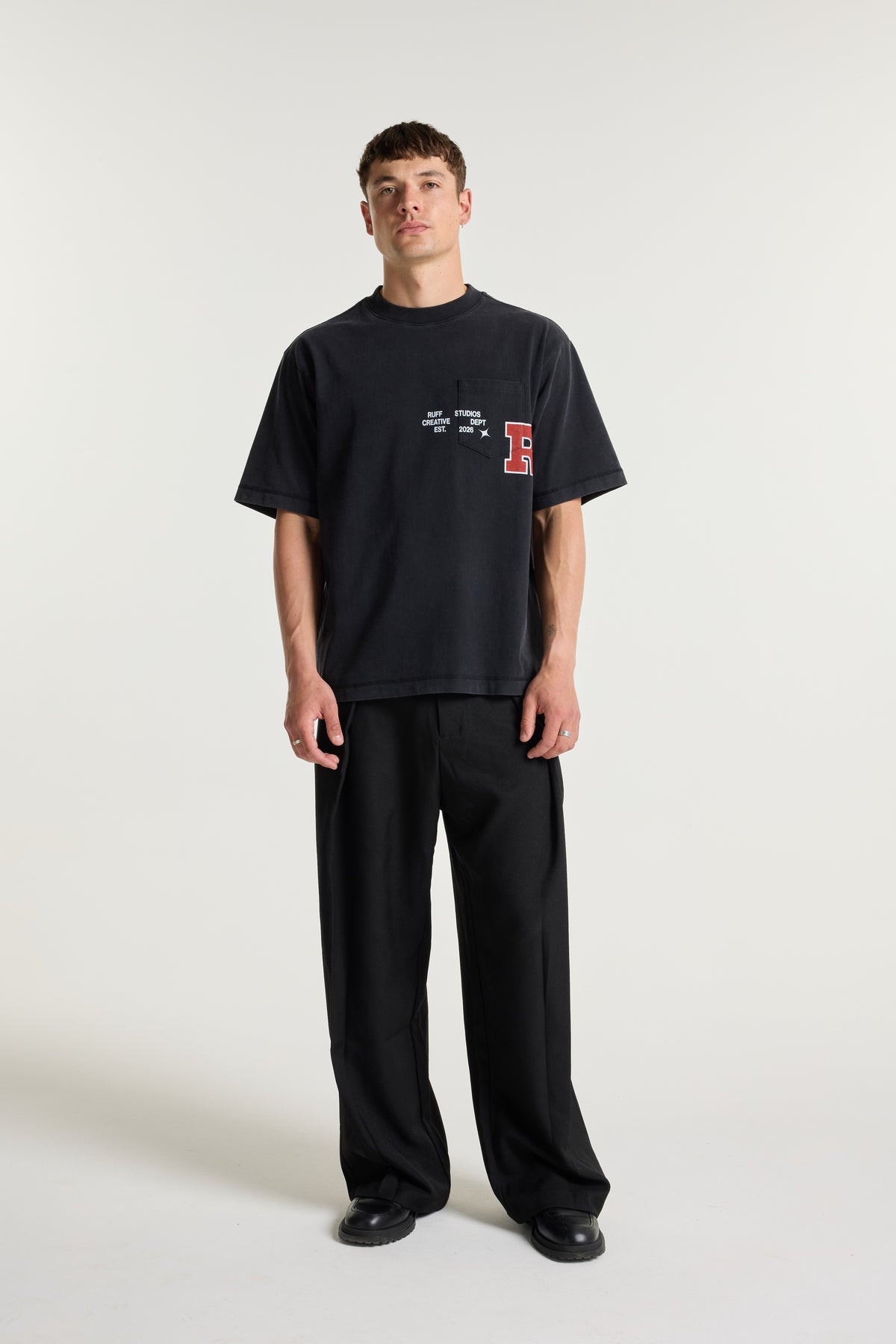 Western Pocket Oversized Tee