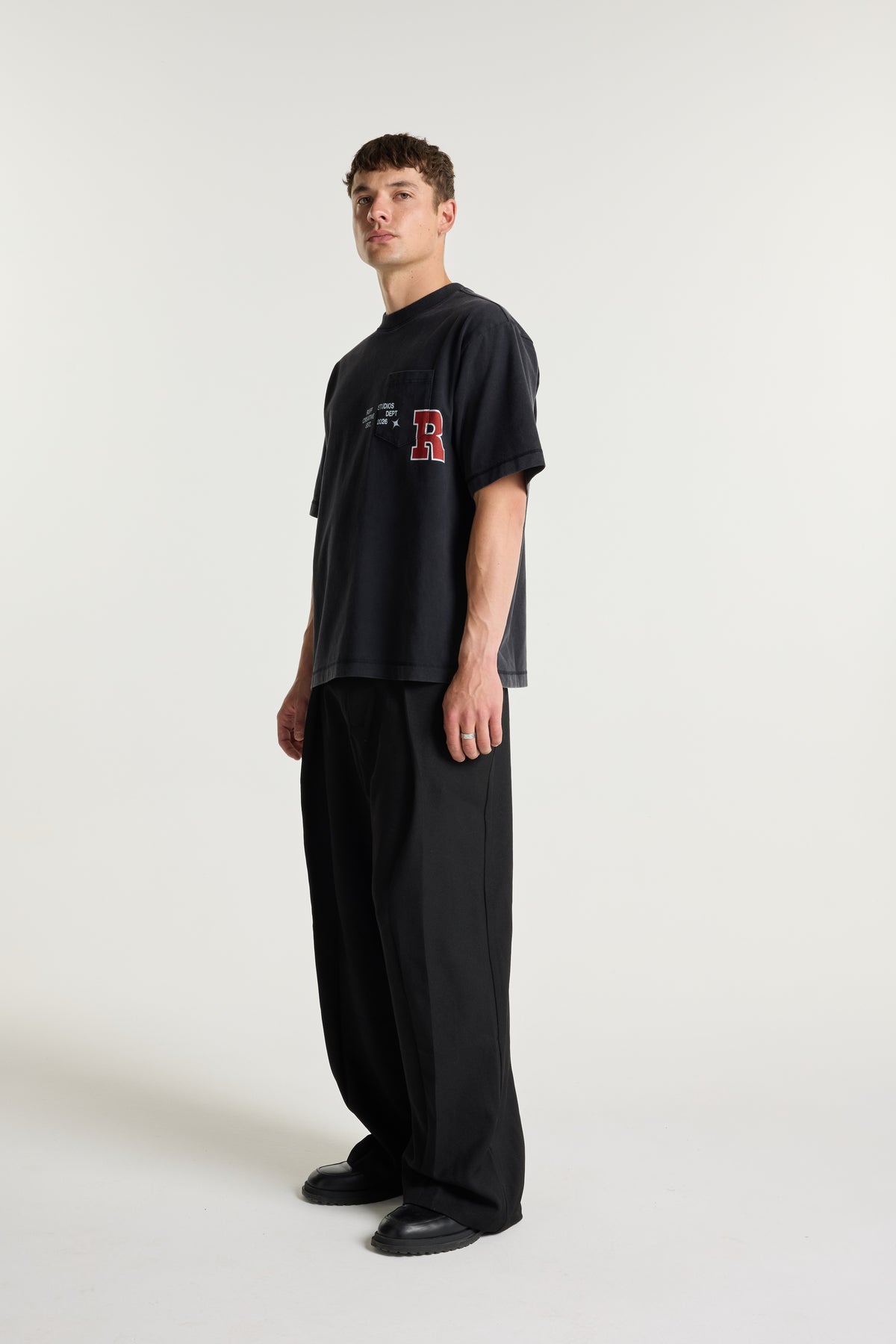 Western Pocket Oversized Tee