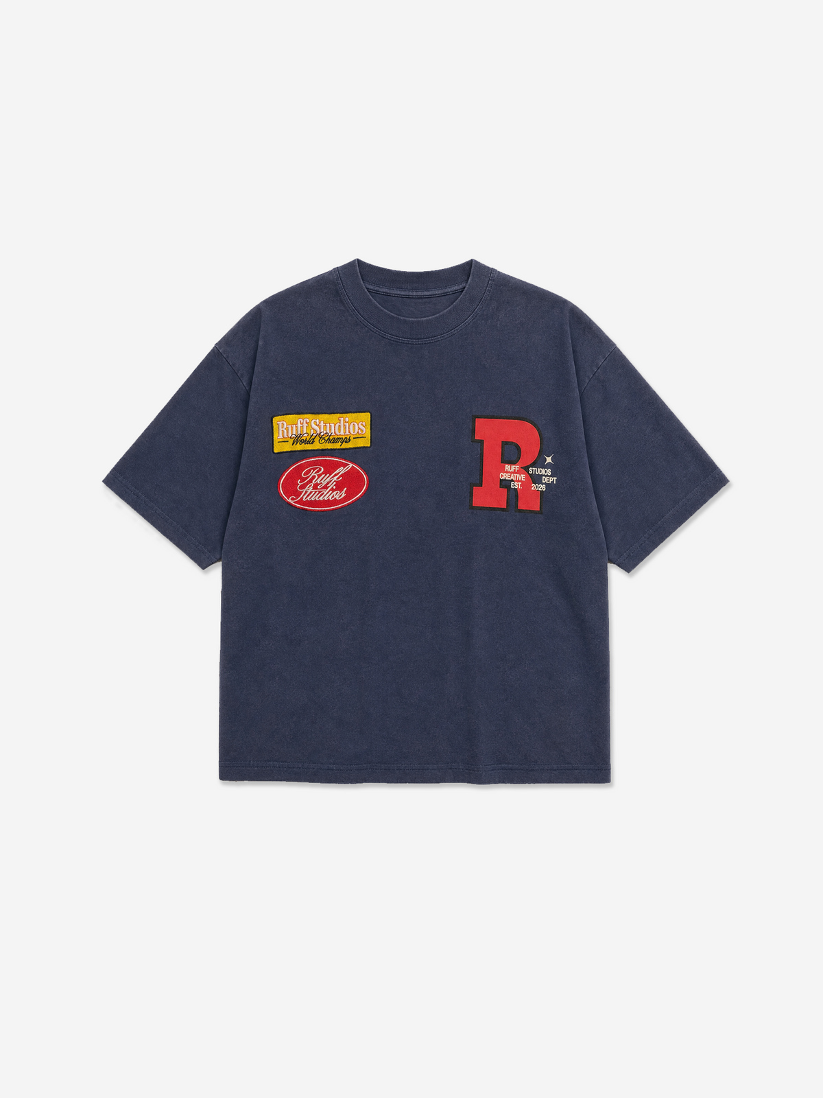 Patch Cropped Tee